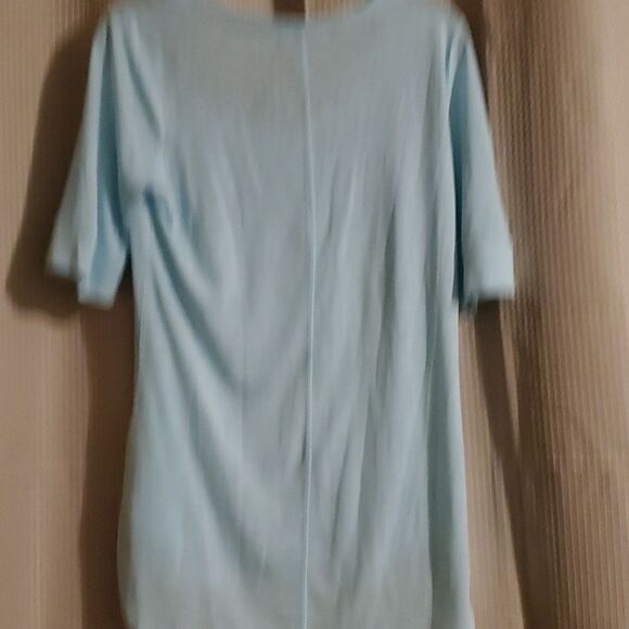 ATHLETA WOMAN 3/4 Sleeve TEE M blue - Picture 6 of 6